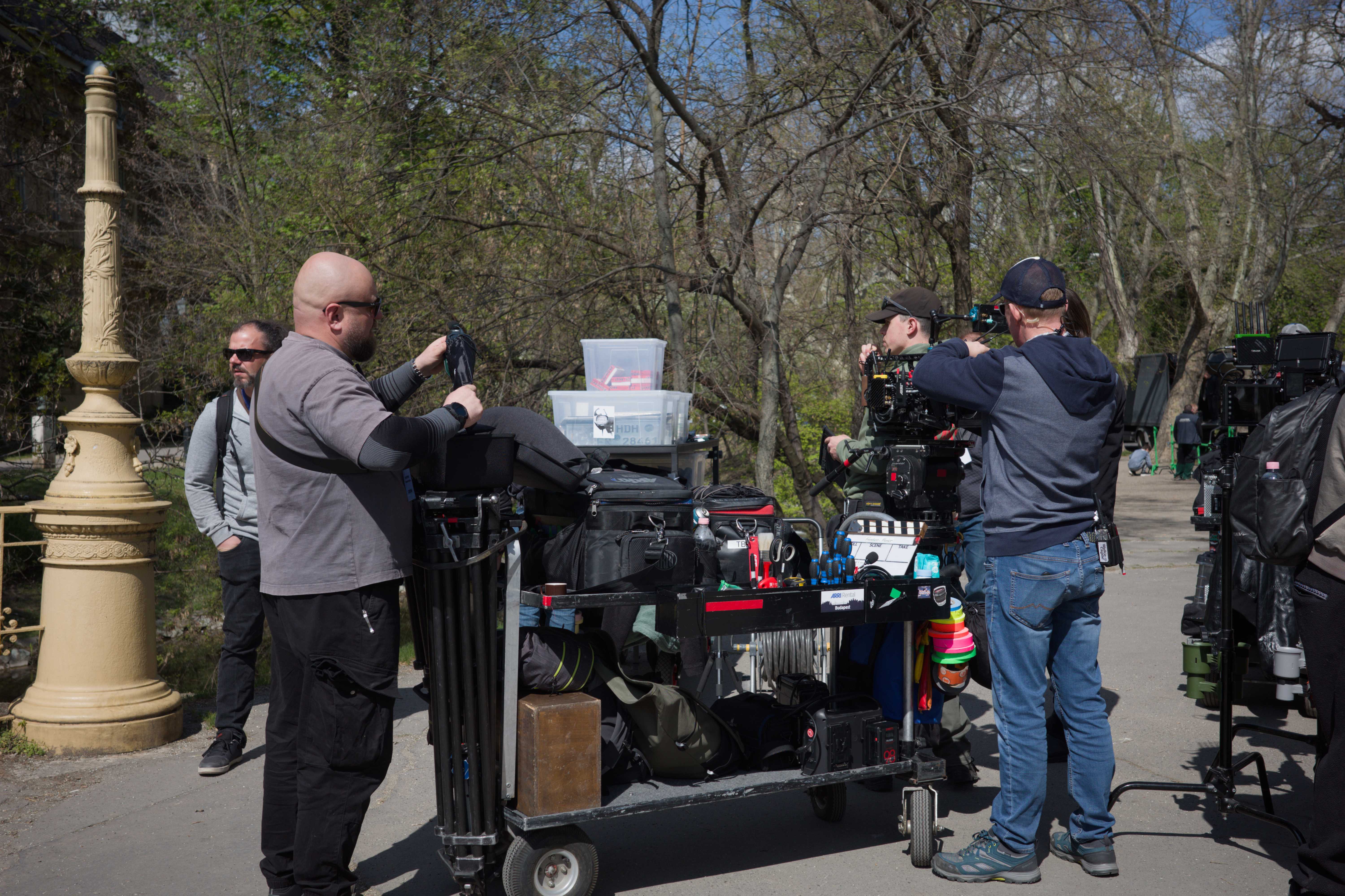 Bild von der Film Crew