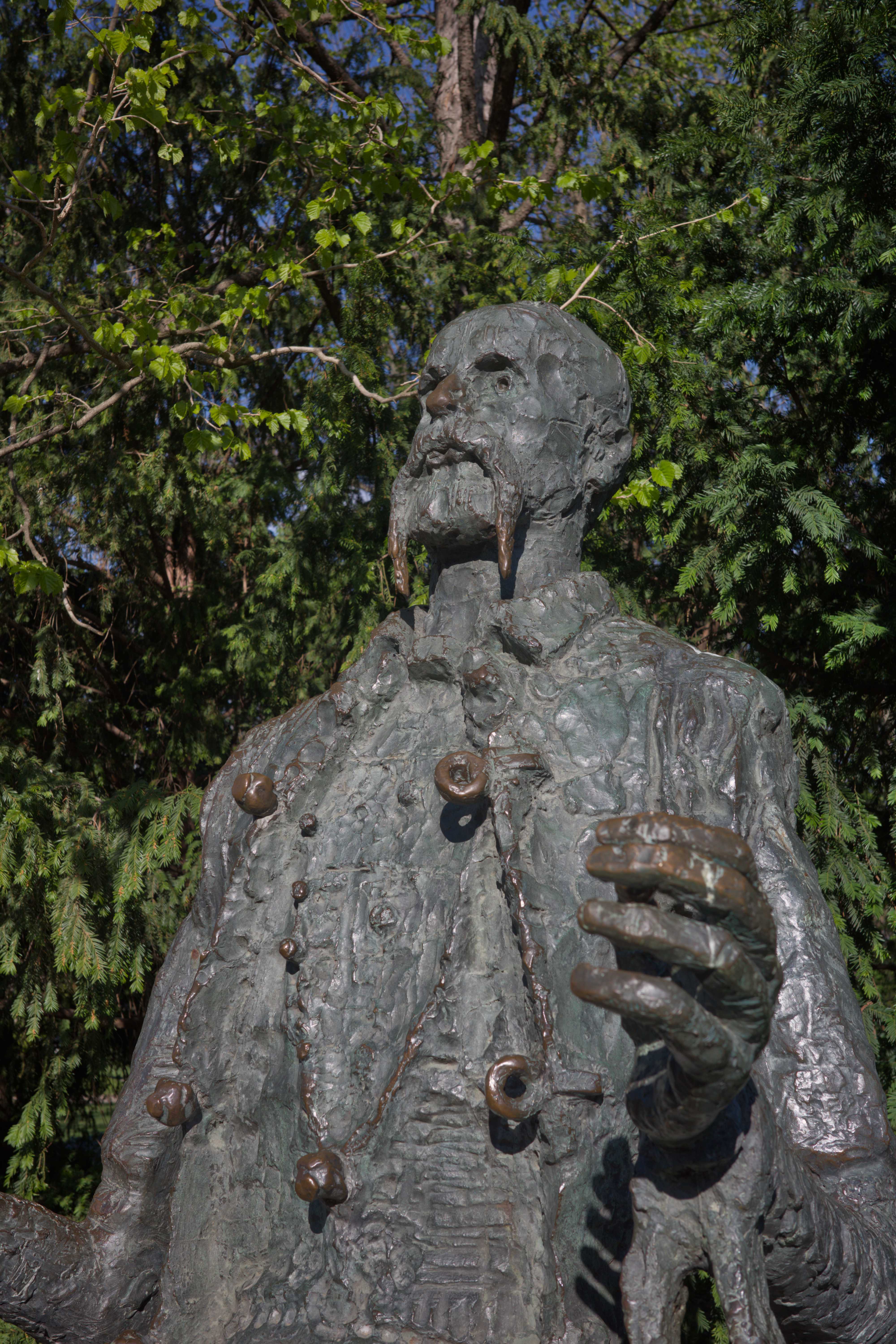 Statue auf der Insel